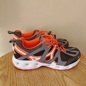 Speedo Hydro Comfort 4.0 Womens Size‎ 7 Water Shoes Gray Pink White